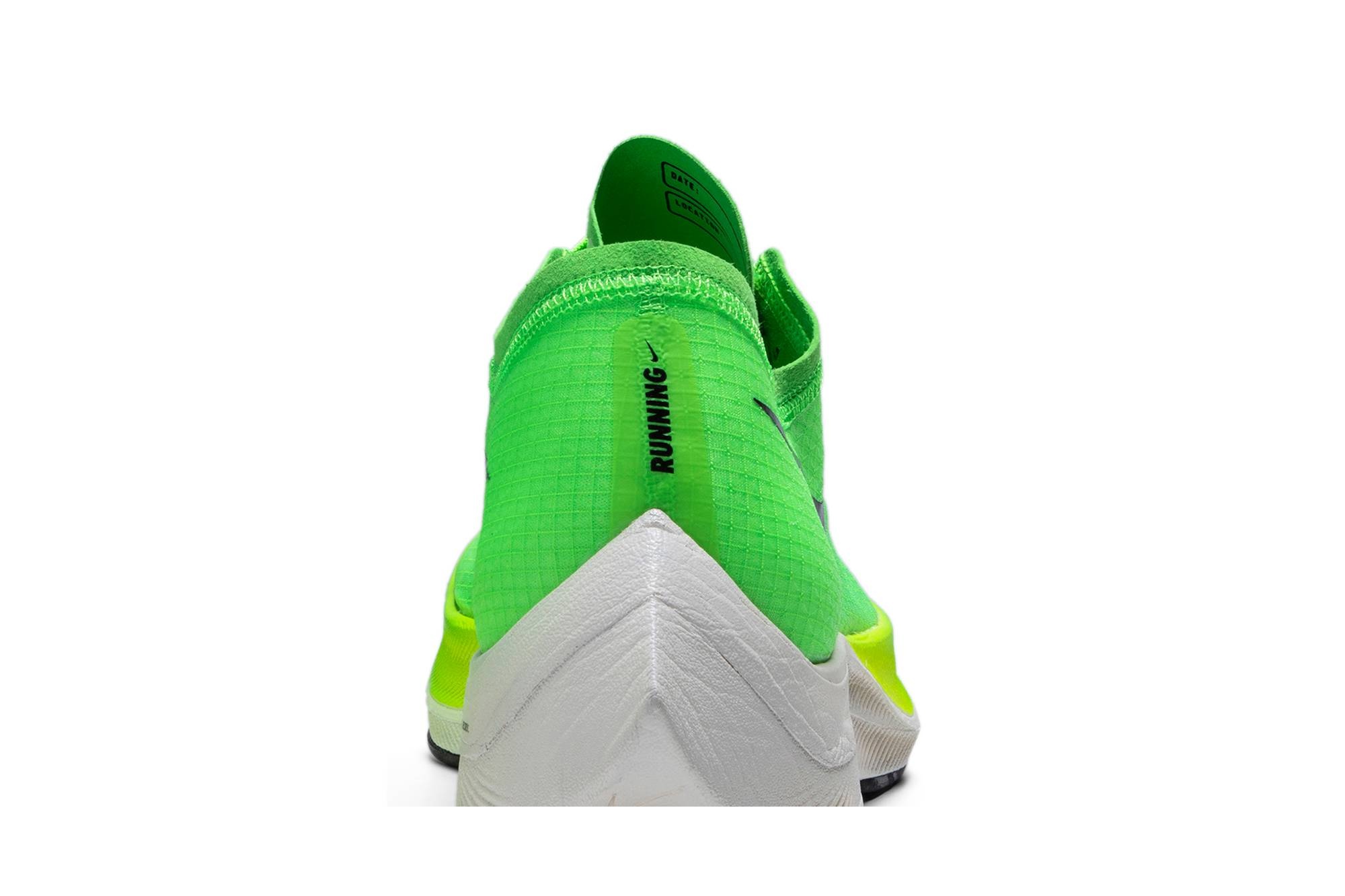 Nike ZoomX Vaporfly NEXT% 'Electric Green' | goat | REVERSIBLE