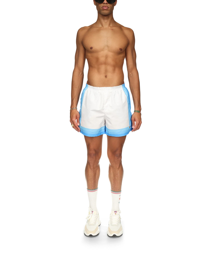 CASABLANCA Blue Gradient Swim Trunks outlook