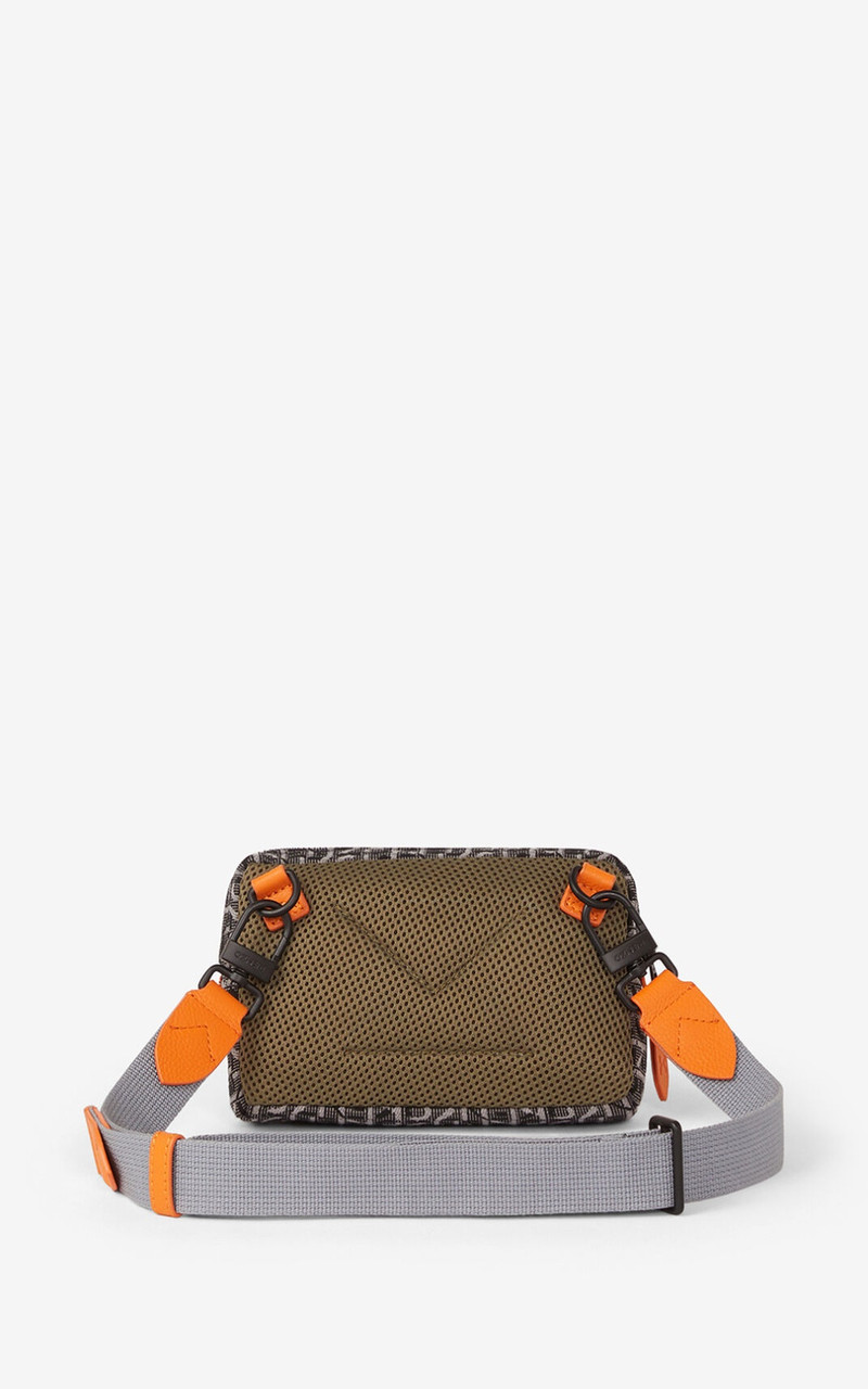 Courier jacquard mini crossbody bag 3