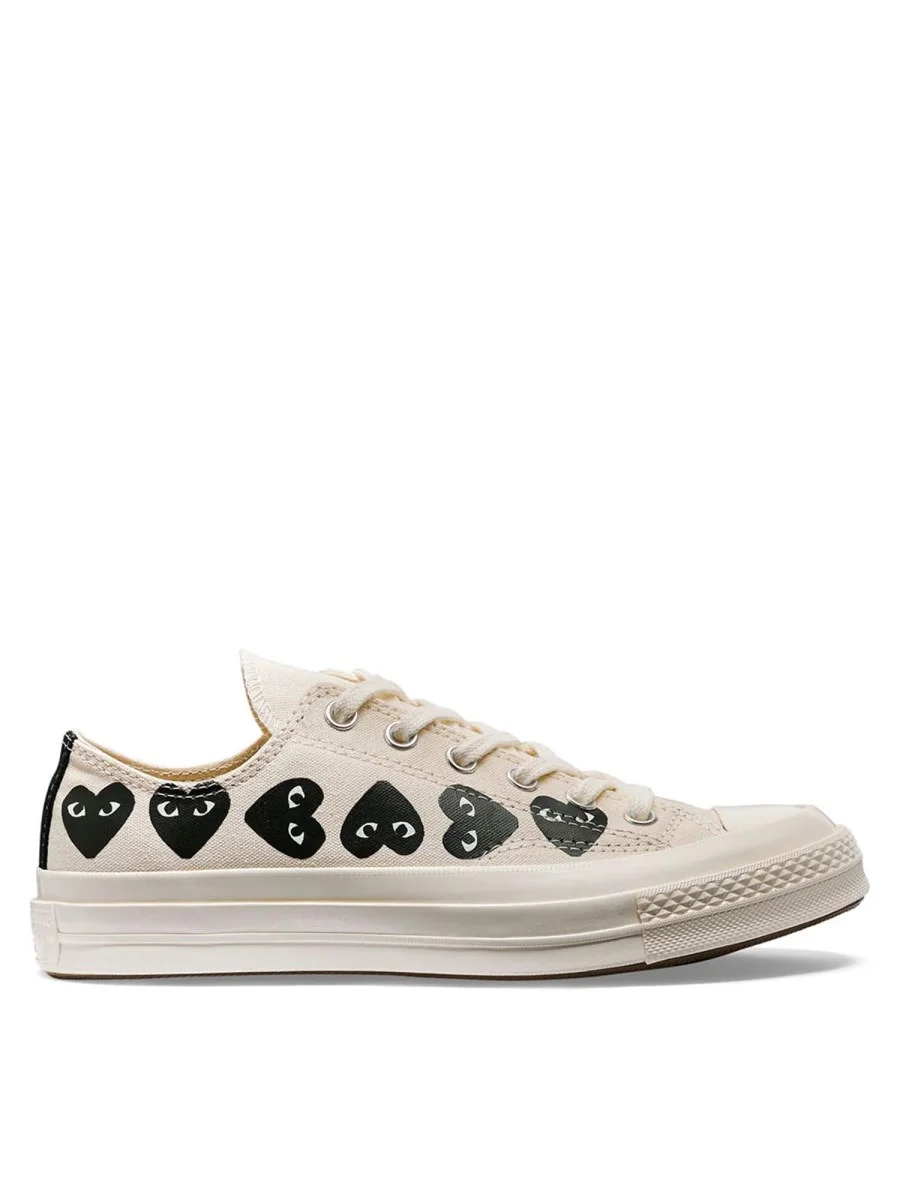 SNEAKER IN TELA CHUCK 70 MULTI HEARTS - 1