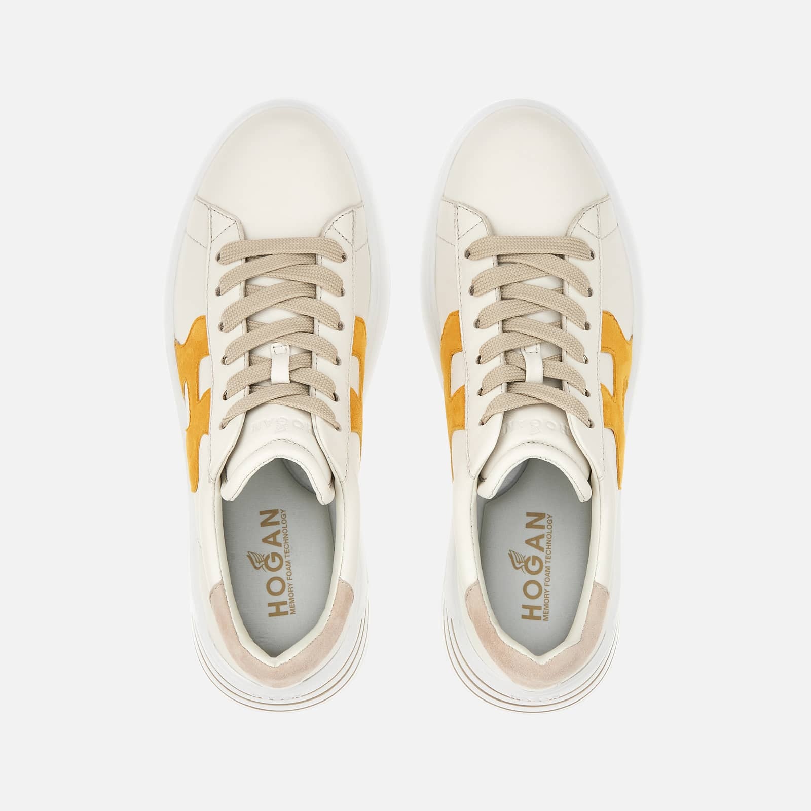 HOGAN - Rebel Leather Sneakers