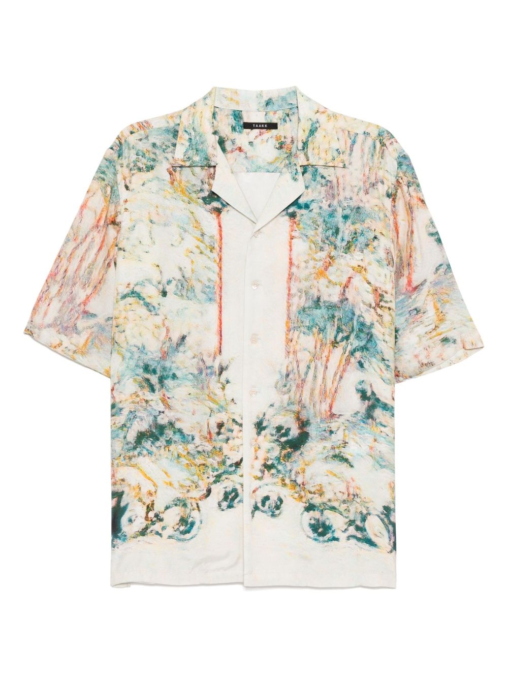 graphic-print shirt - 1