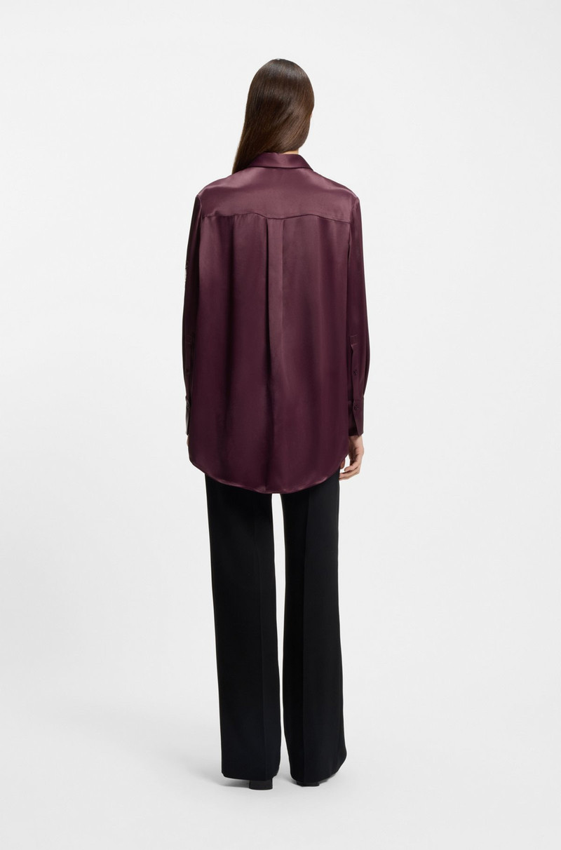 REGULAR-FIT BLOUSE WITH LACE DETAILS 5