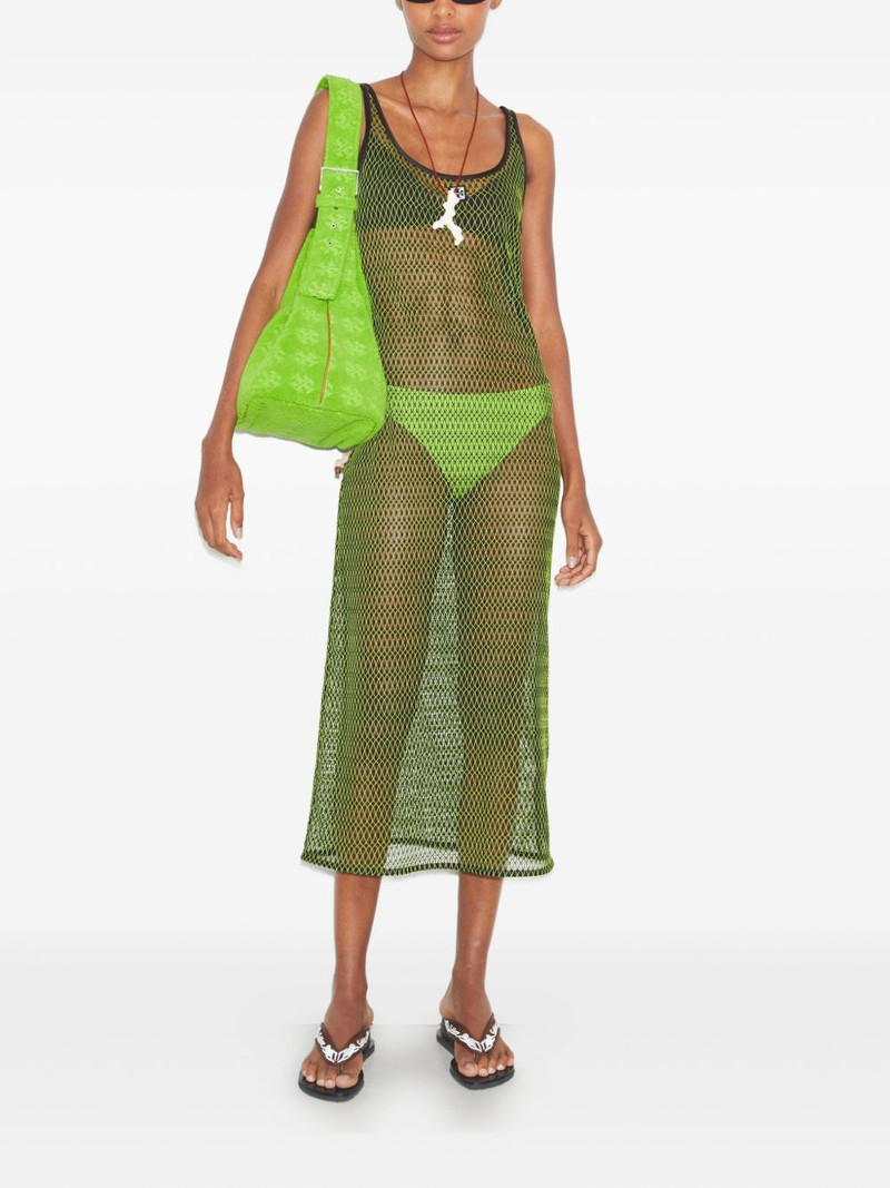 TORY BURCH mesh midi dress outlook