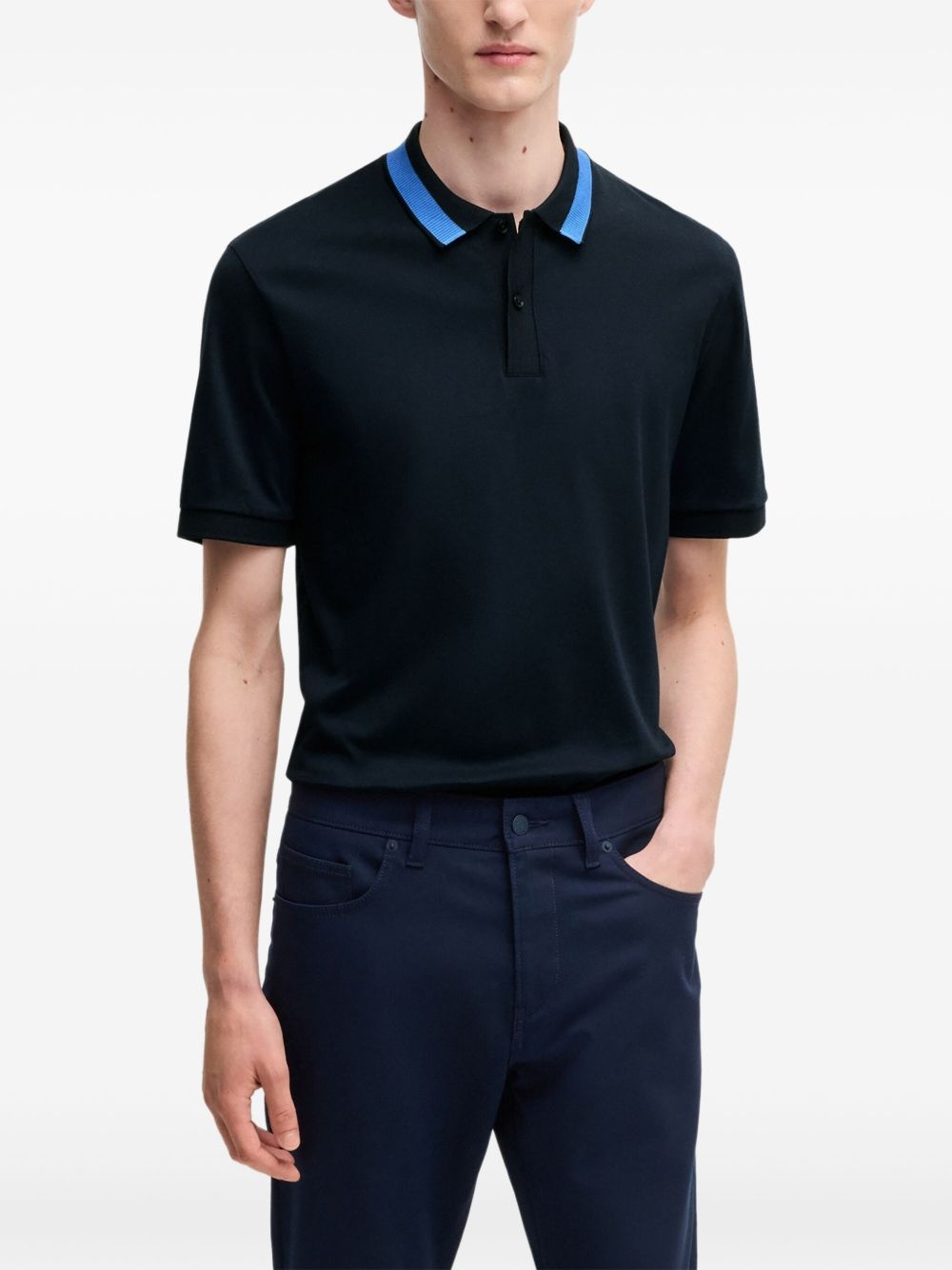 cotton polo shirt - 3