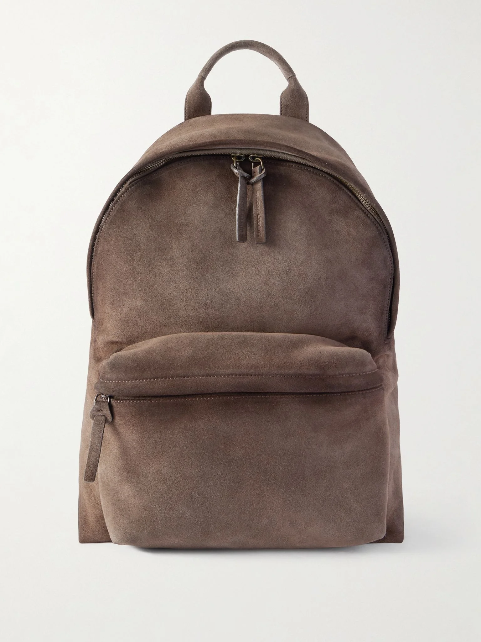 OC 001 Suede Backpack Brown - 1