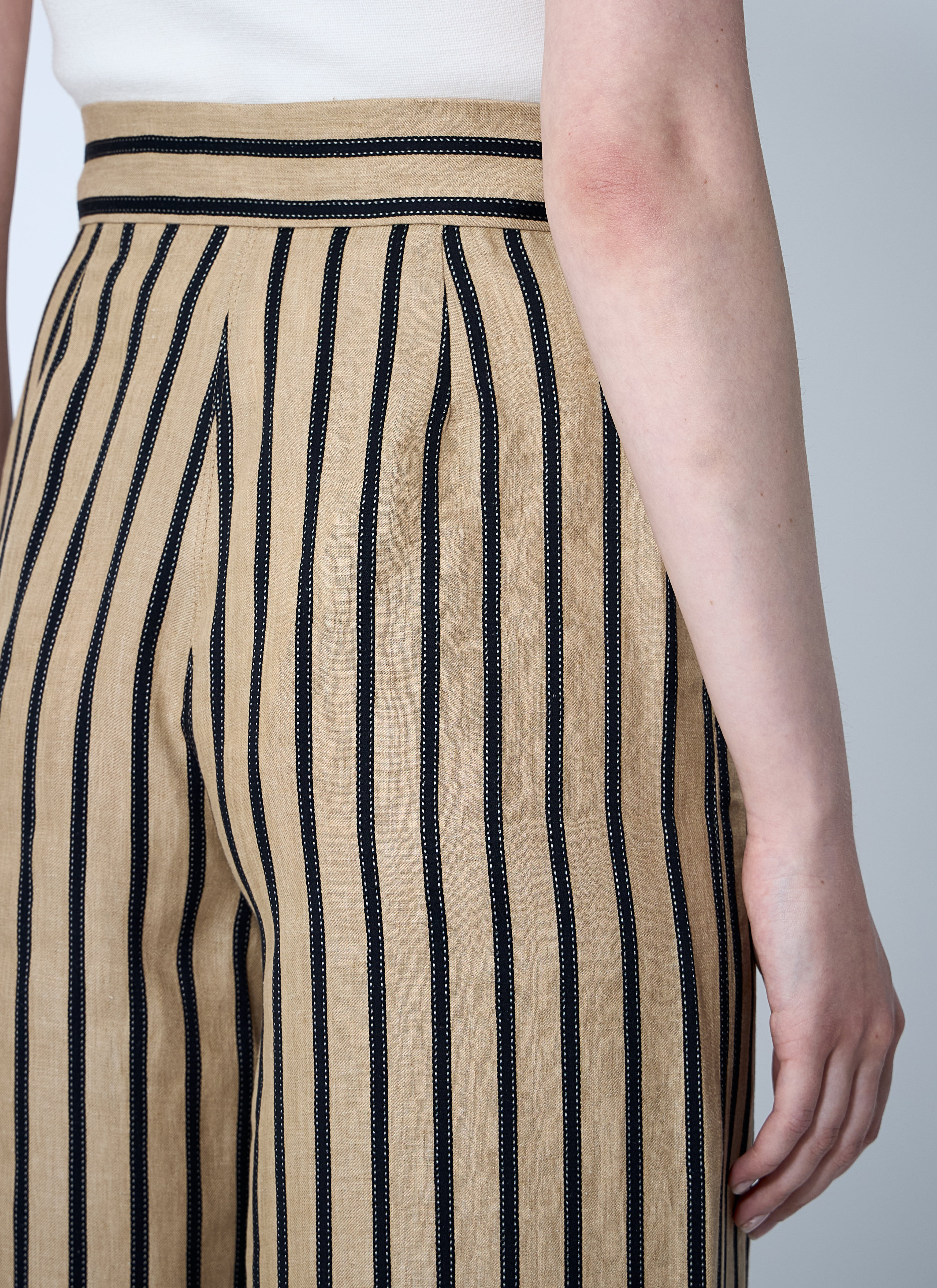 Max Mara Women Striped Tailored Pants - 6
