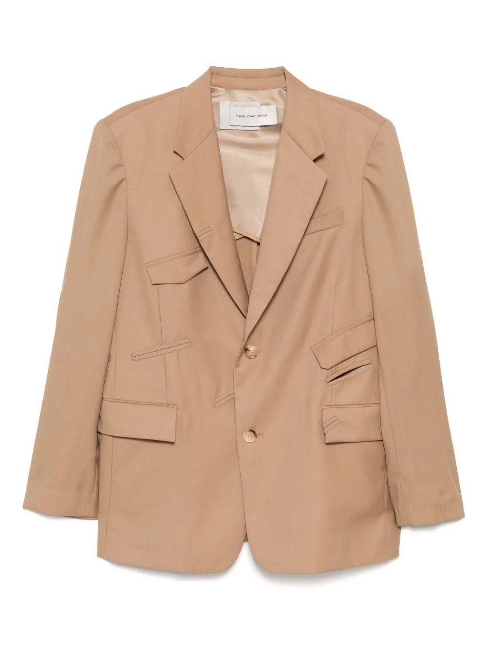 button-down blazer - 1