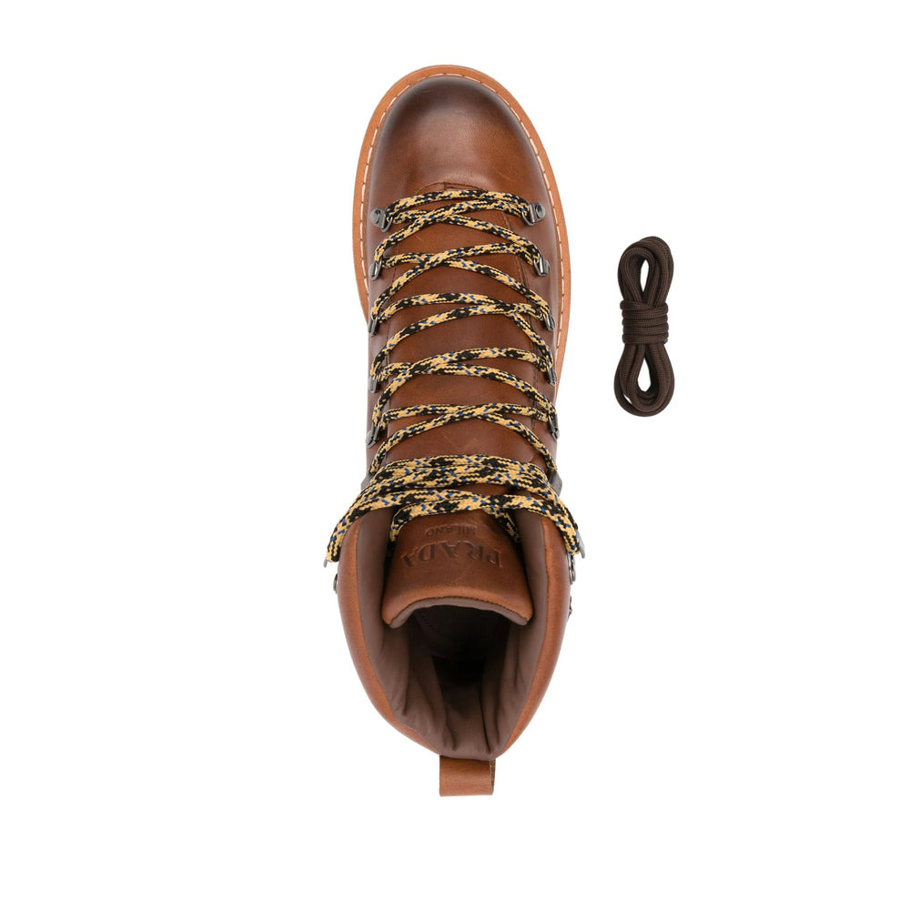 Prada Brown Boots Men - 4
