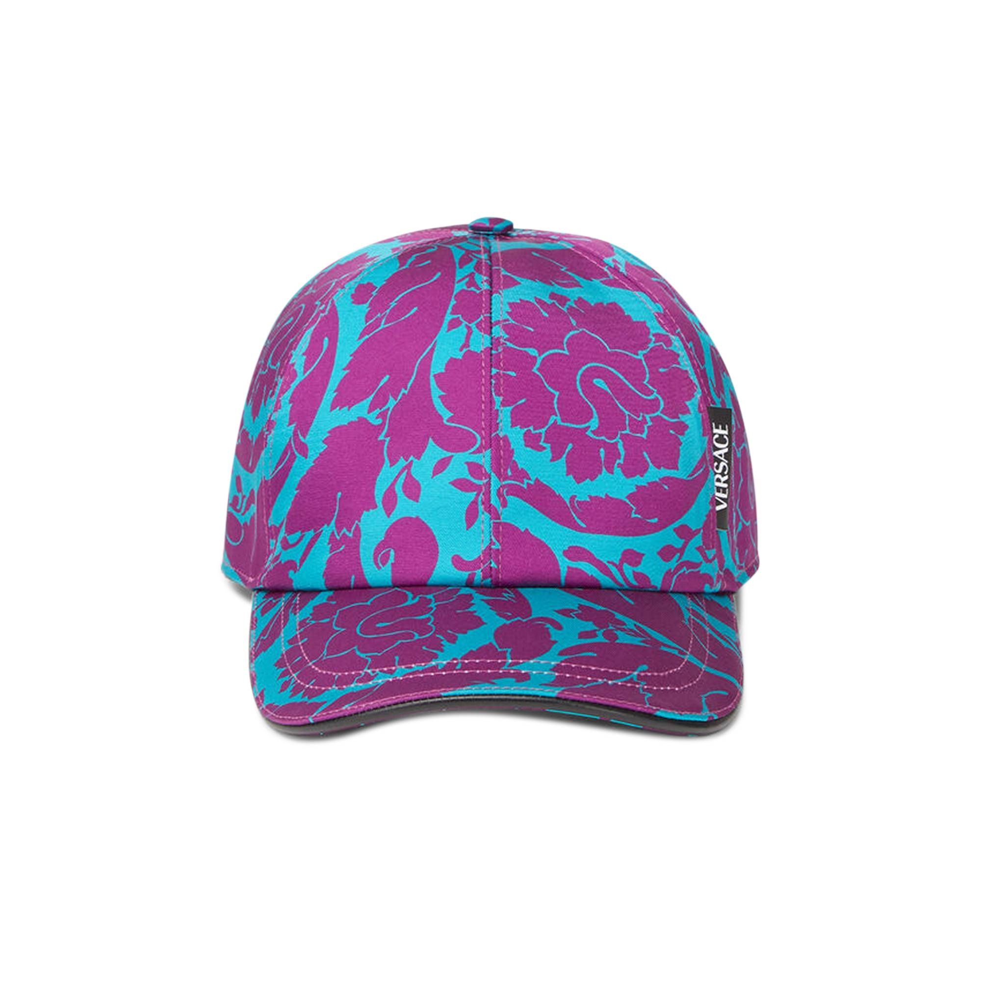 Versace Barocco Silhouette Cap 'Teal/Plum' - 1