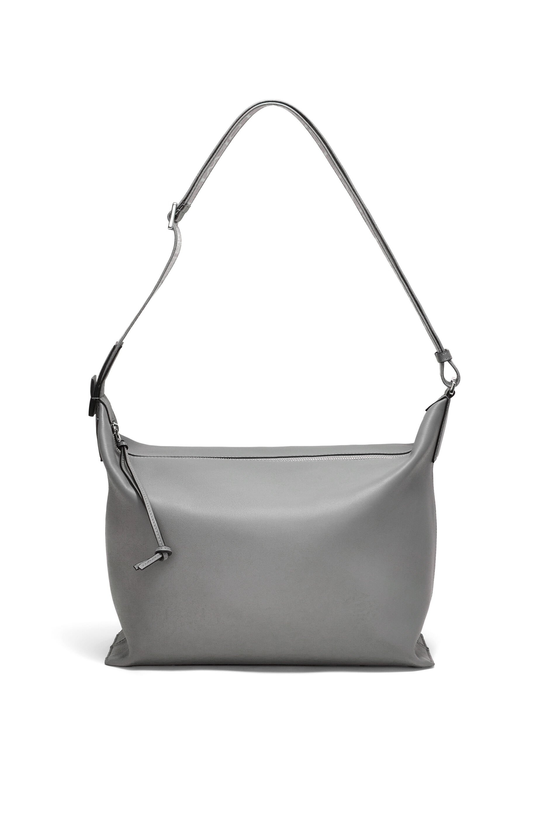 Cubi crossbody bag in supple smooth calfskin and jacquard - 3