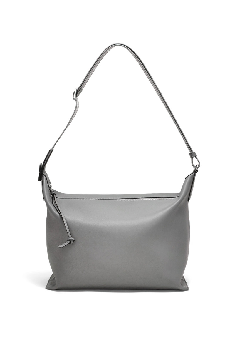 Cubi crossbody bag in supple smooth calfskin and jacquard 3