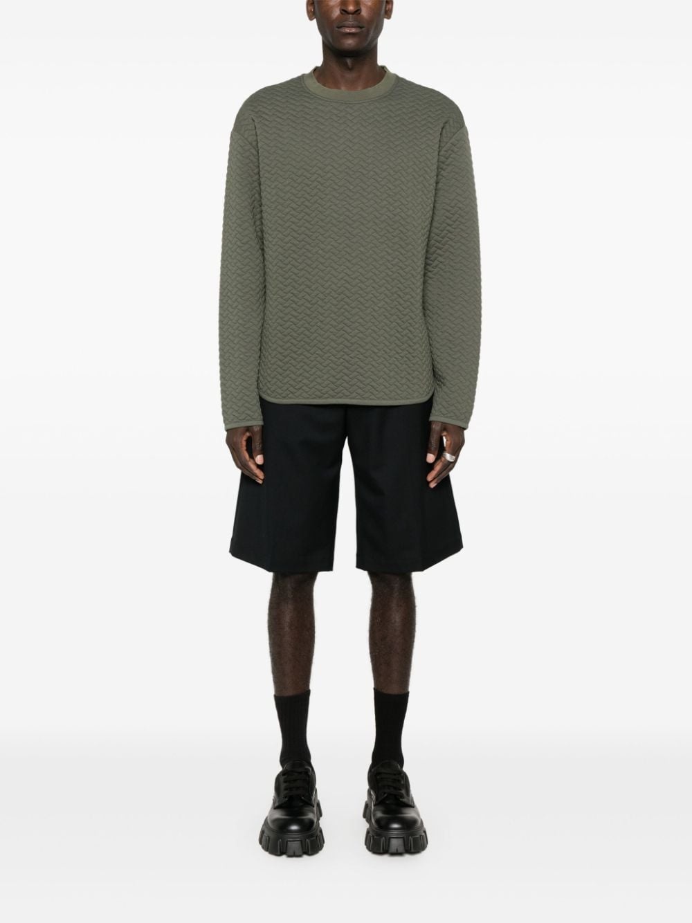 Quilted sweatshirt - 2