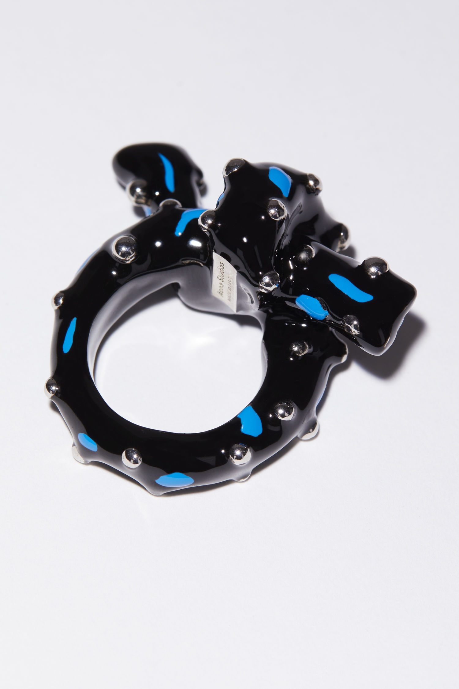 Knot ring - Black - 3