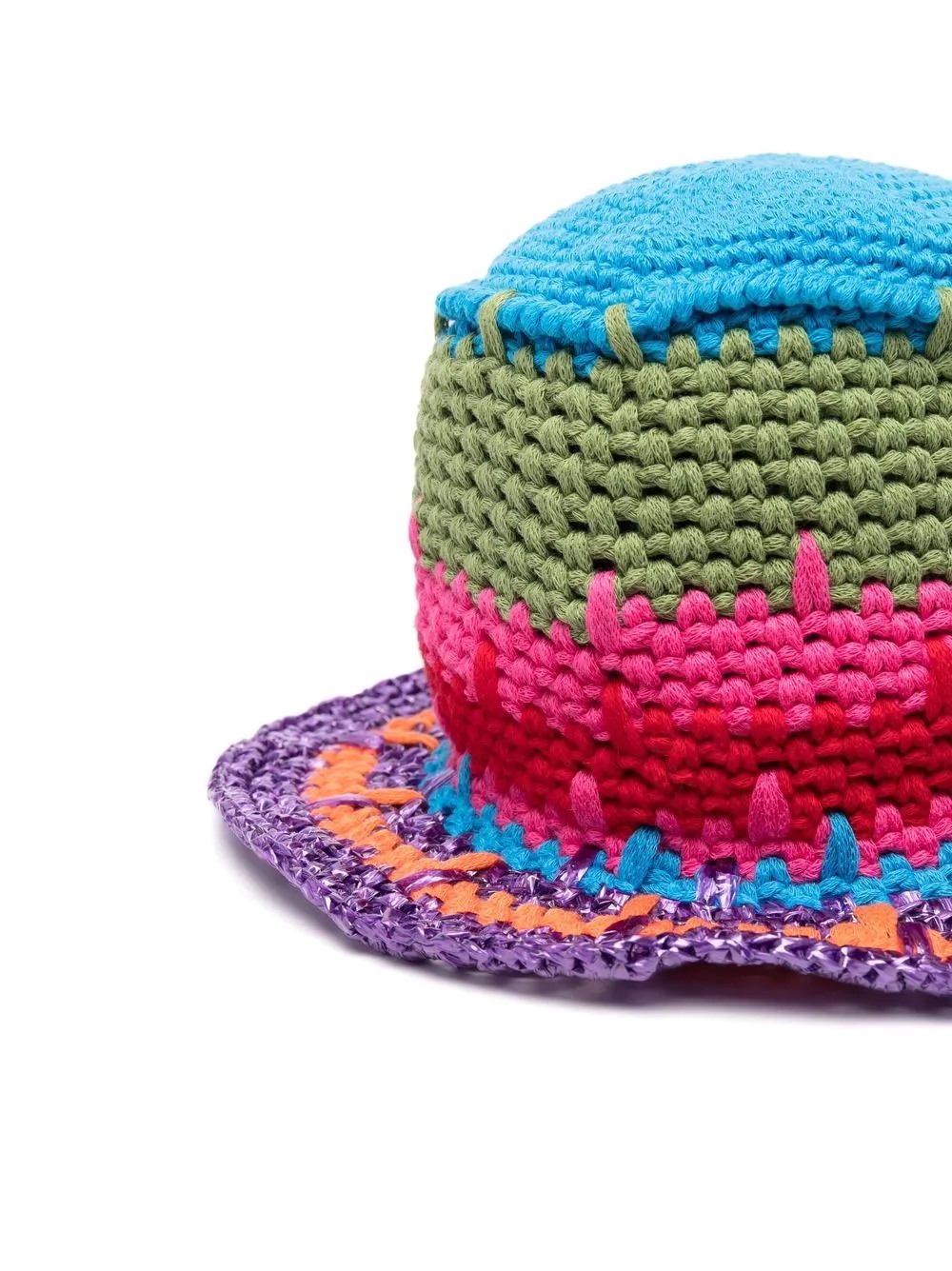 knitted bucket hat - 2