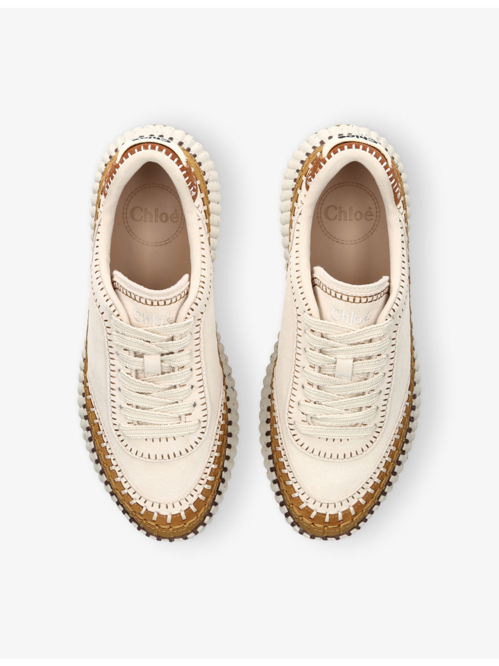 Nama Runner Low-Top Mesh and Woven Trainers - 2