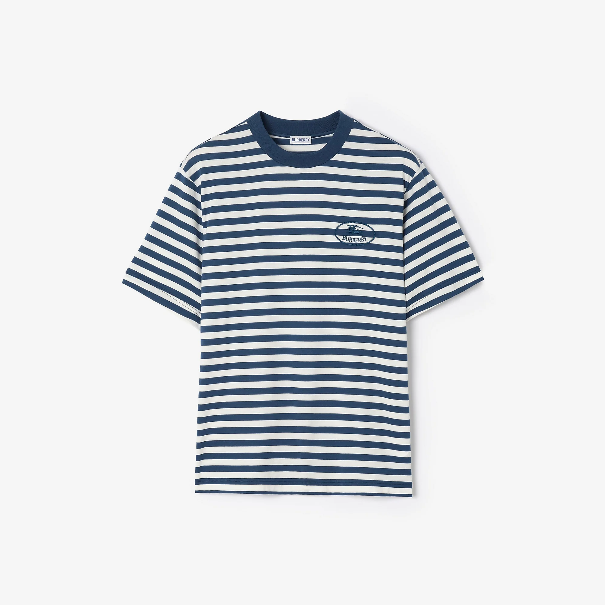 Striped Cotton T-shirt - 1