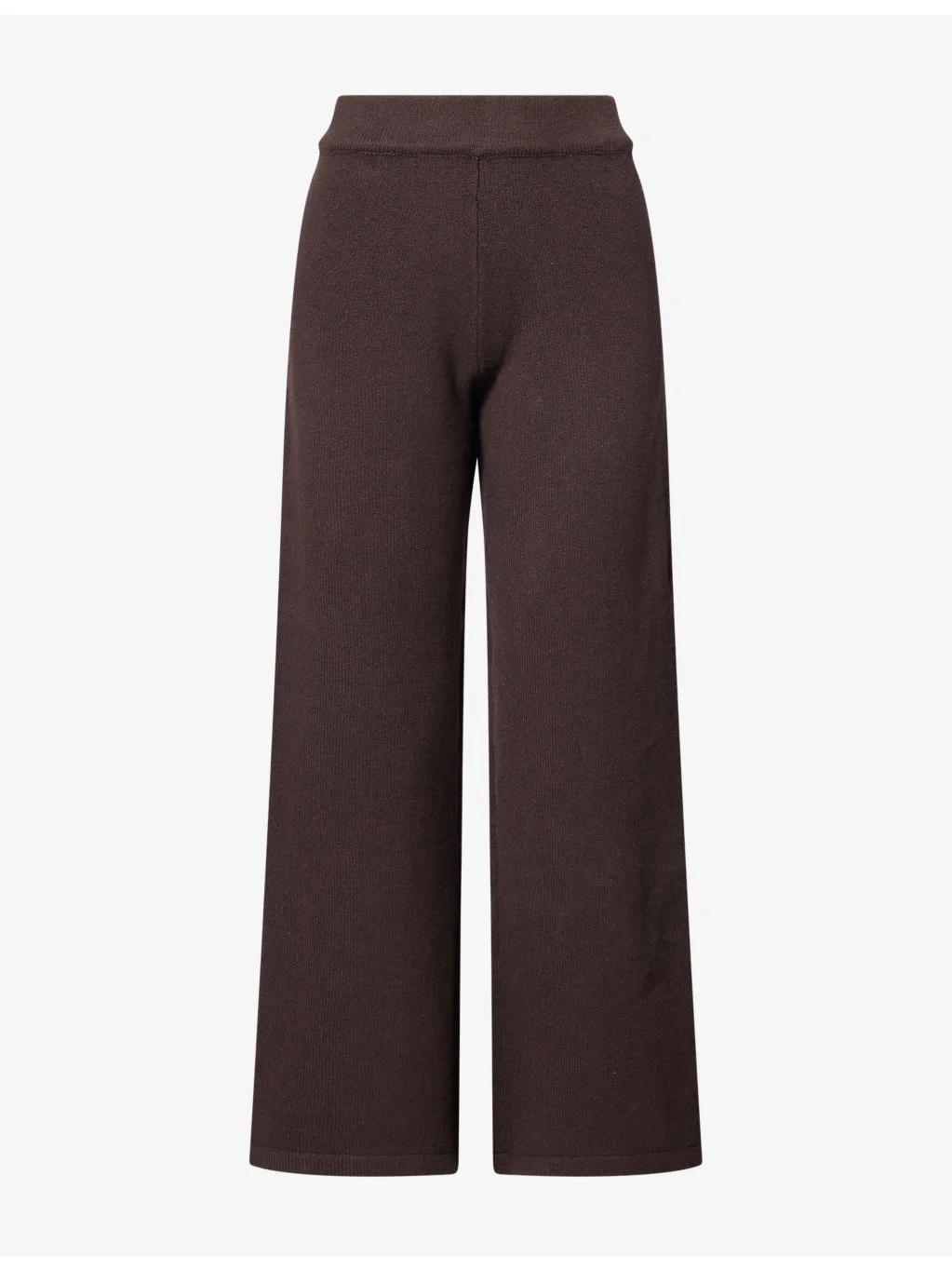 Logo-Embroidered Wide-Leg Knitted Jogging Bottoms - 1