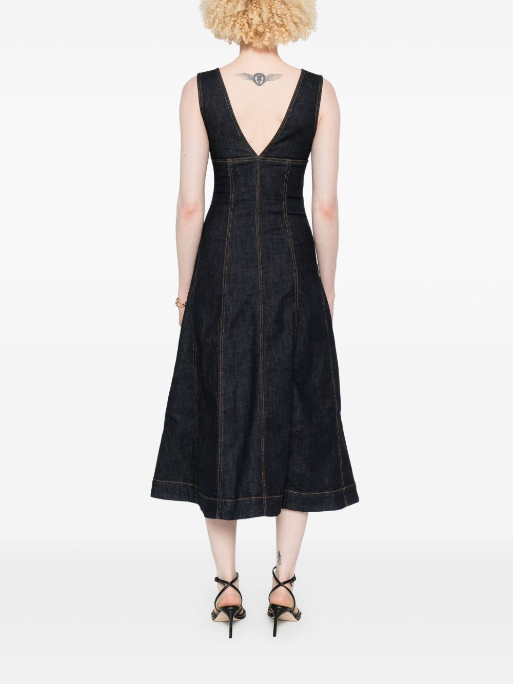denim dress - 4