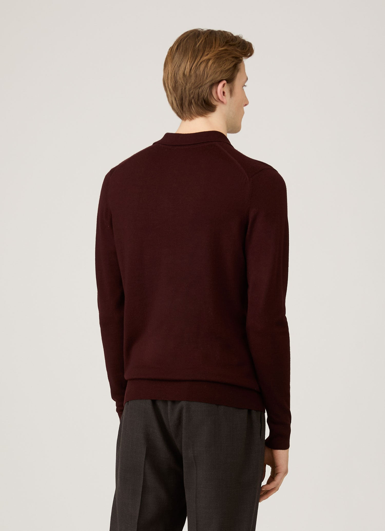 Extra‑Fine Merino Polo Shirt - 5