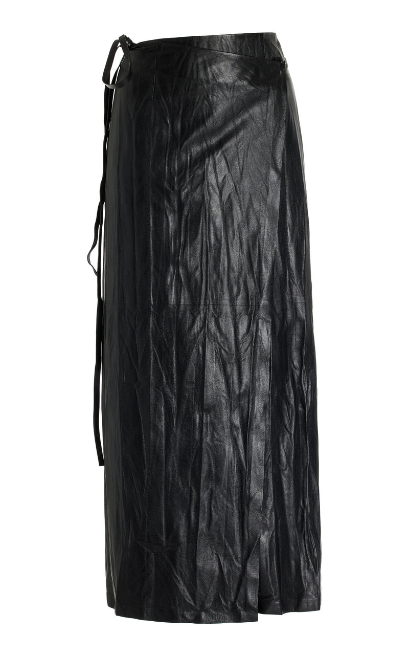 Bert Leather Skirt black 1