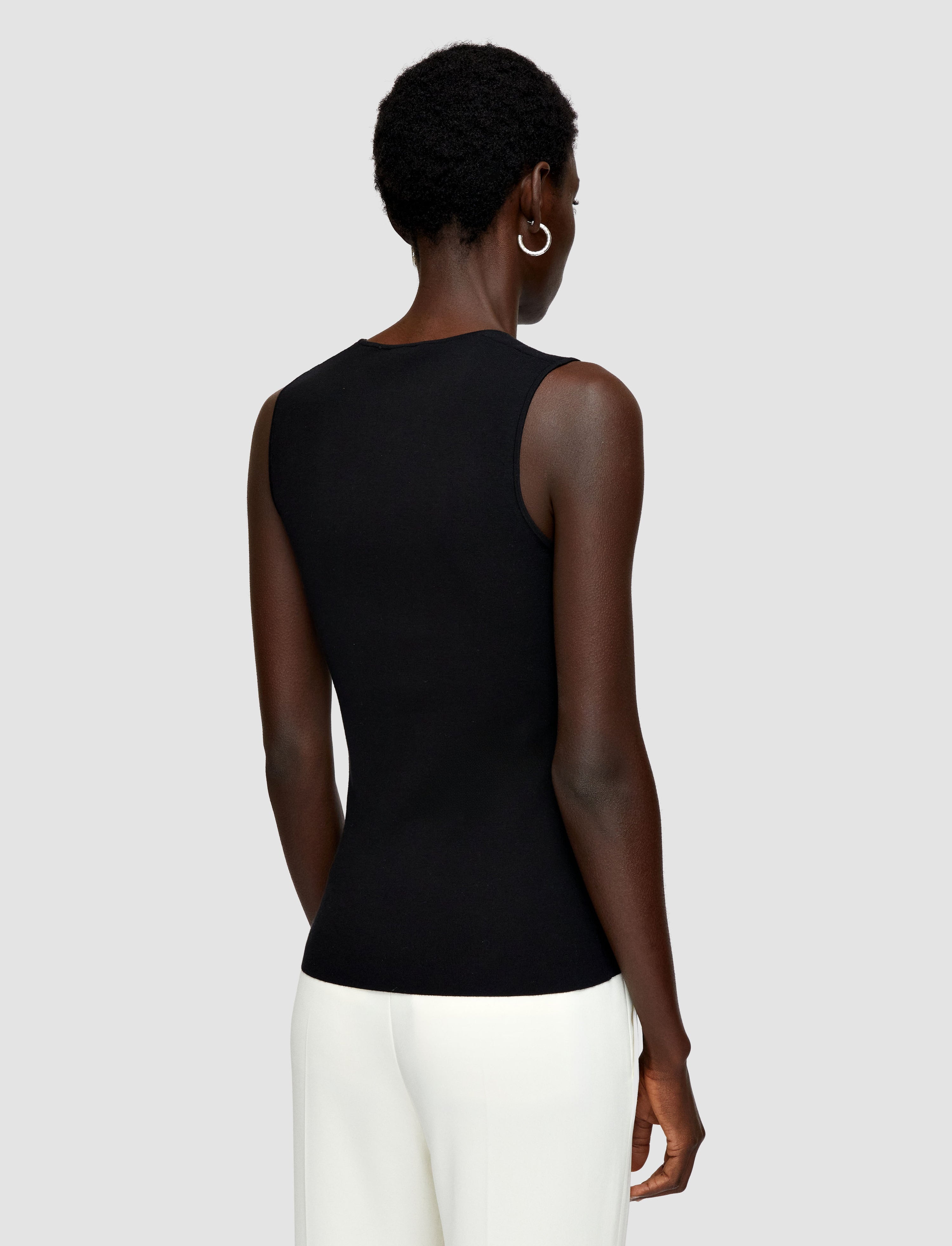 Silk Stretch Tank Top - 4