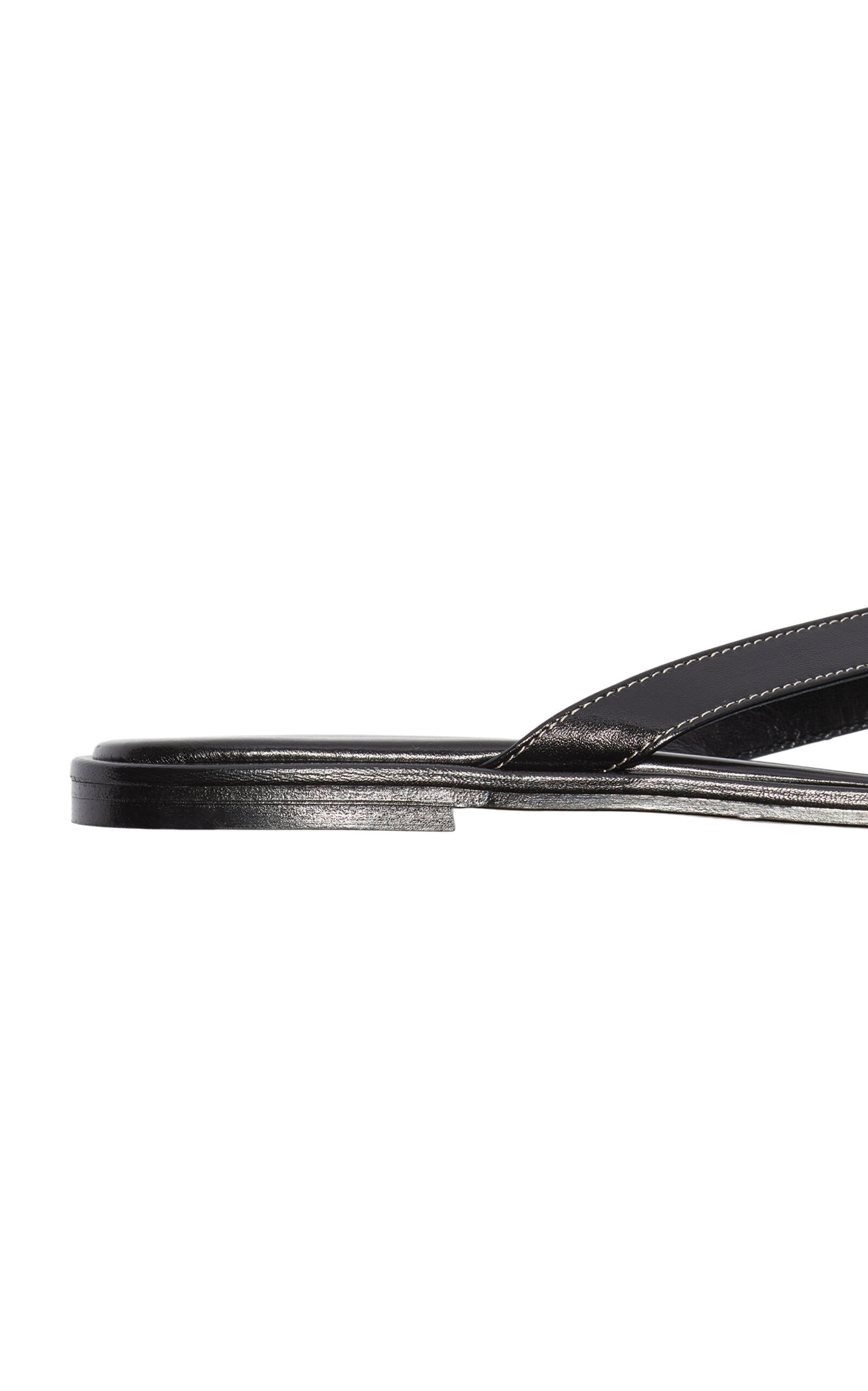Melody Leather Sandals black - 6