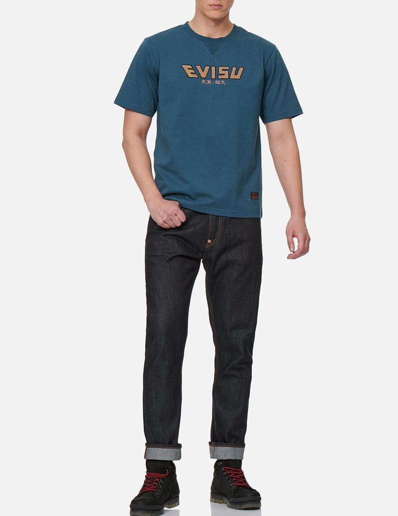 KOMAINU AND JAPANESE-PATTERN DAICOCK CARROT FIT JEANS #2017 4