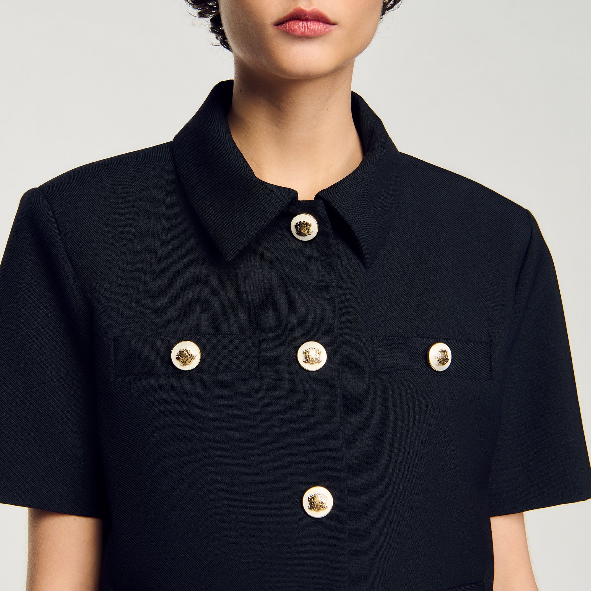 SHORT-SLEEVED JACKET - 3