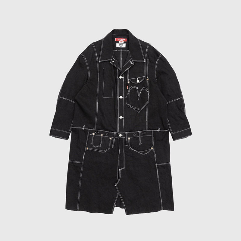 X LEVI'S DENIM TRENCH 1