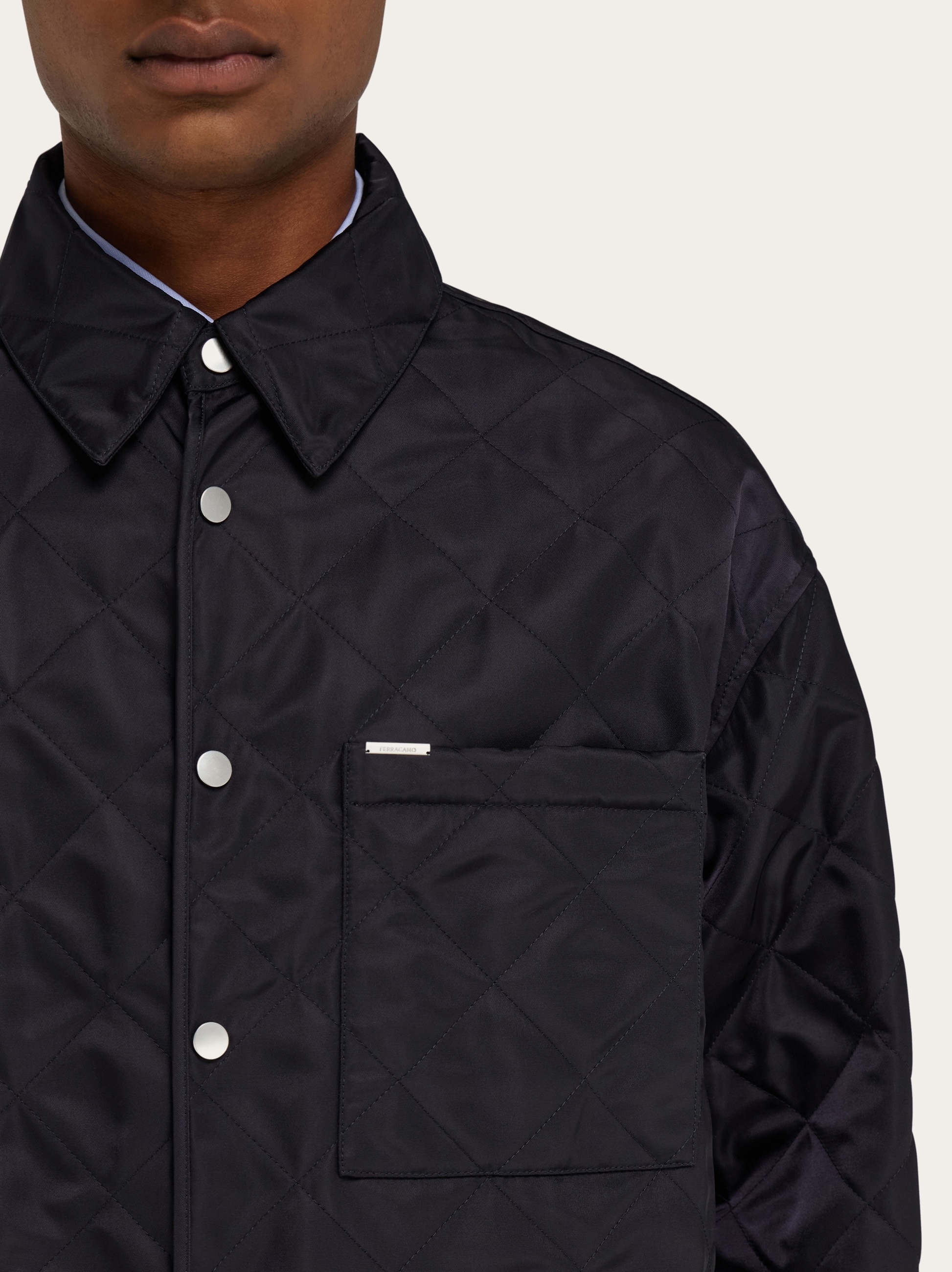 Quilted blouson - 5
