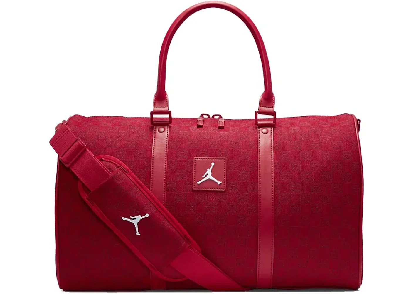 Jordan Monogram Duffle Bag Red - 1