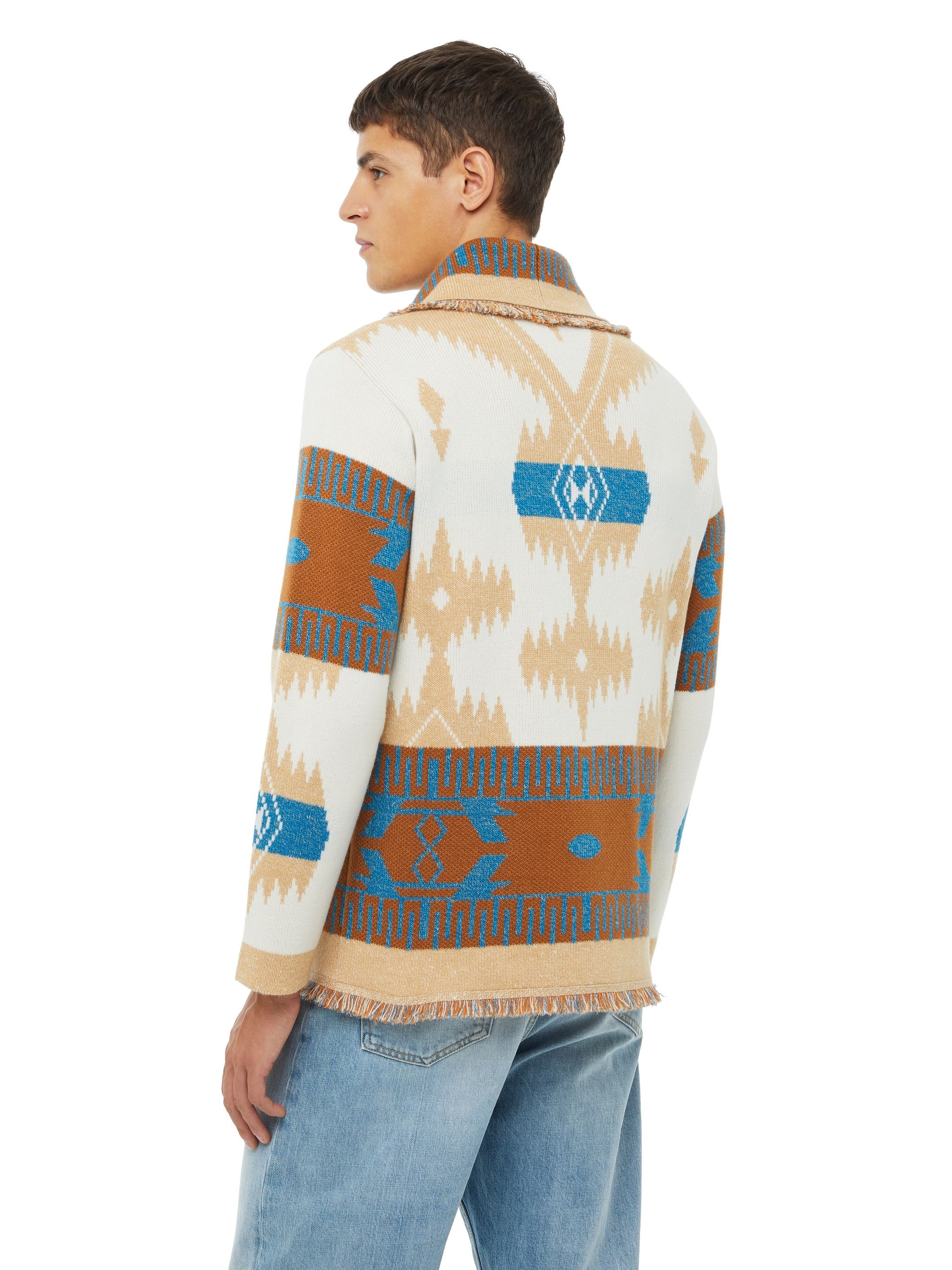 Icon Jacquard Cardigan - 8