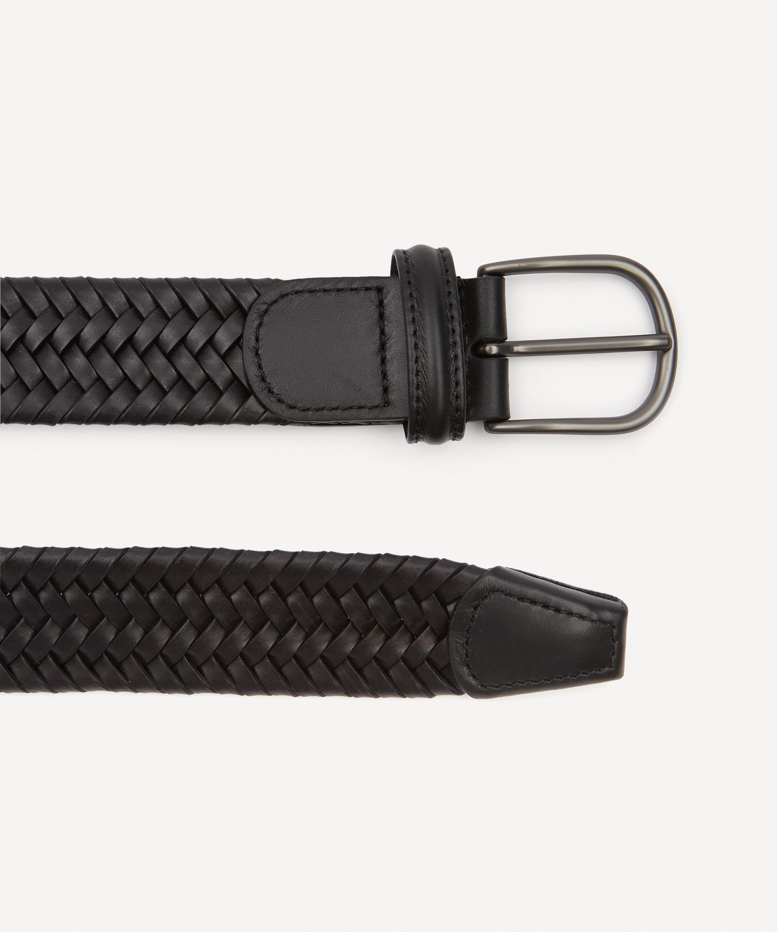 Woven Leather Belt - 2