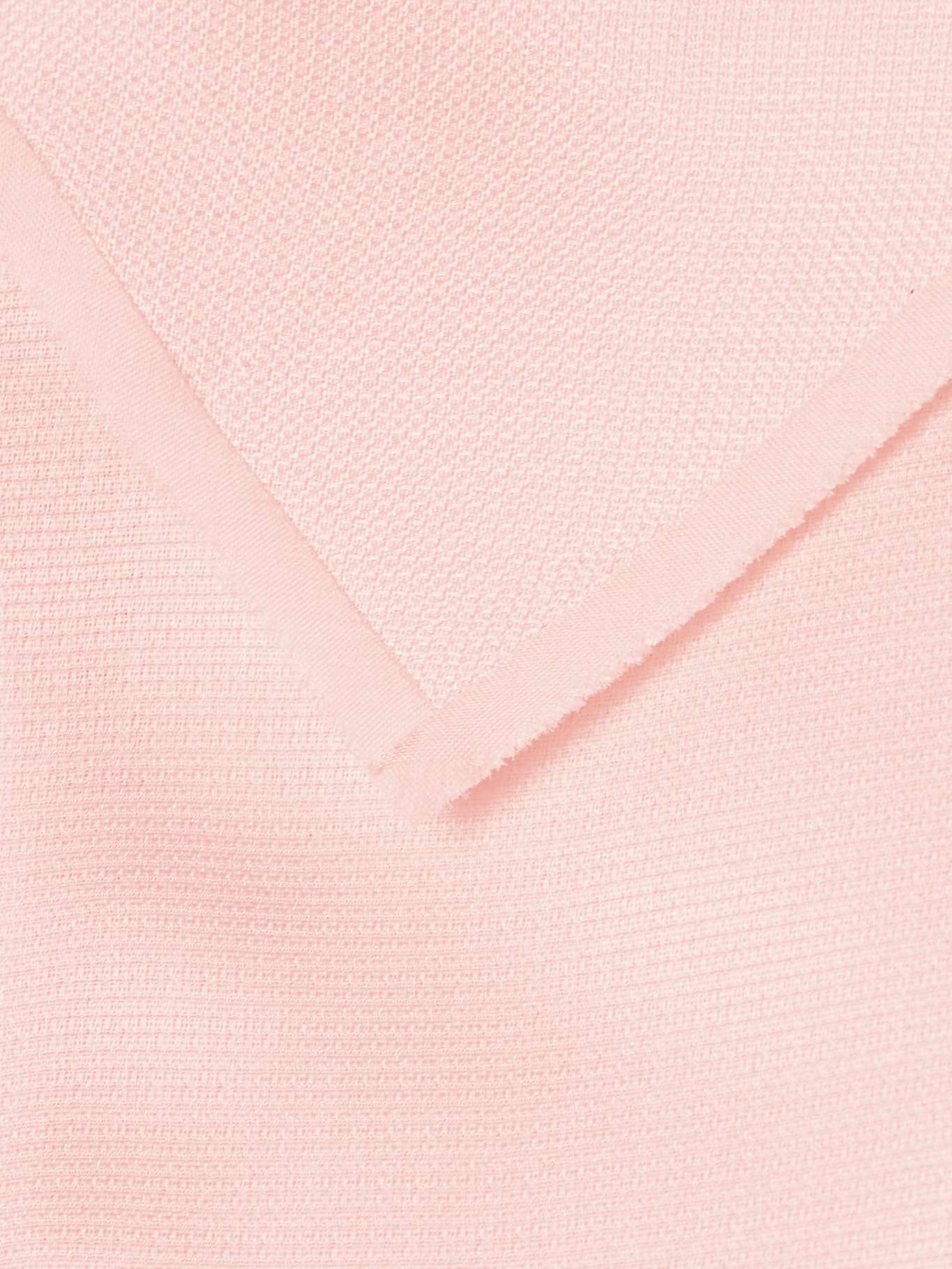 Selly off-the-shoulder silk-gazar top Baby pink - 4