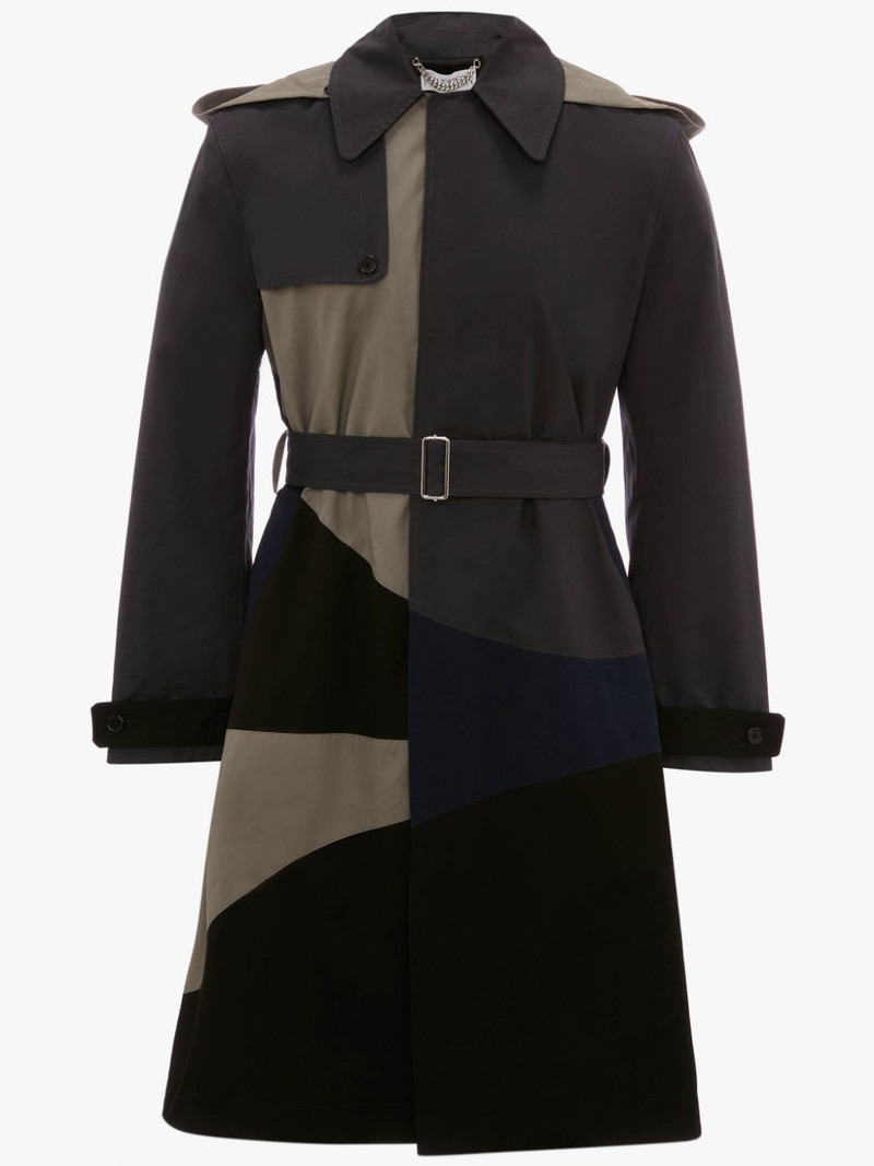 PATCHWORK TRENCH COAT 1
