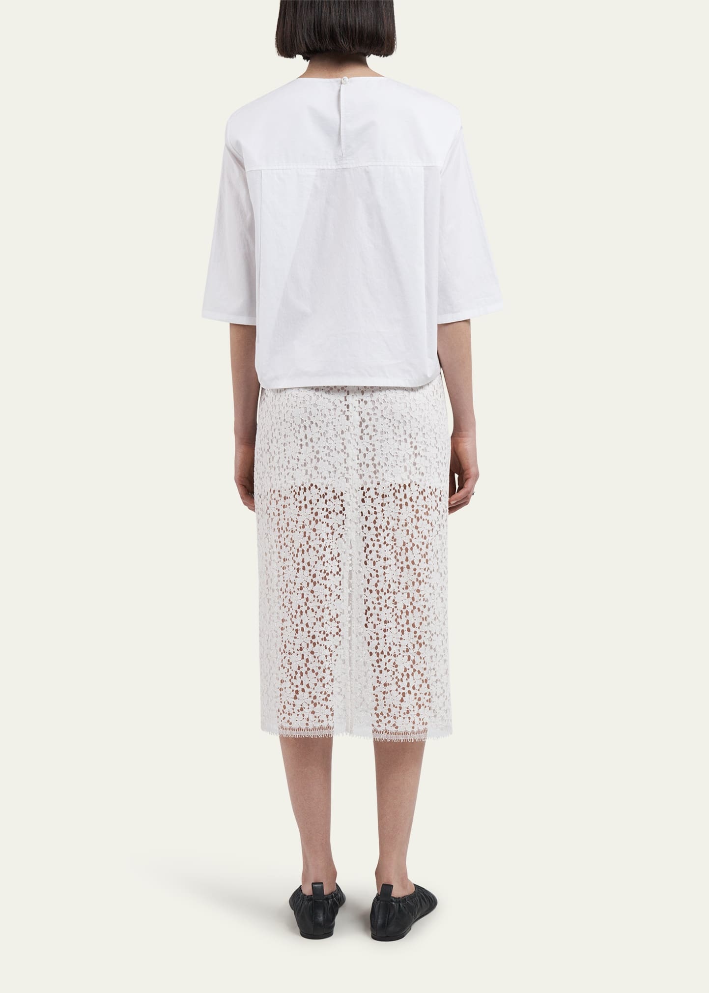 Lace Ruched Skirt - 3