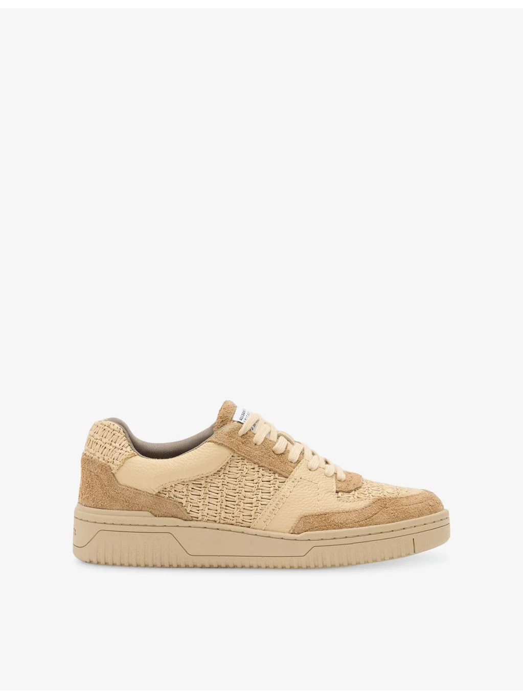Hix Raffia and Suede Trainers - 1