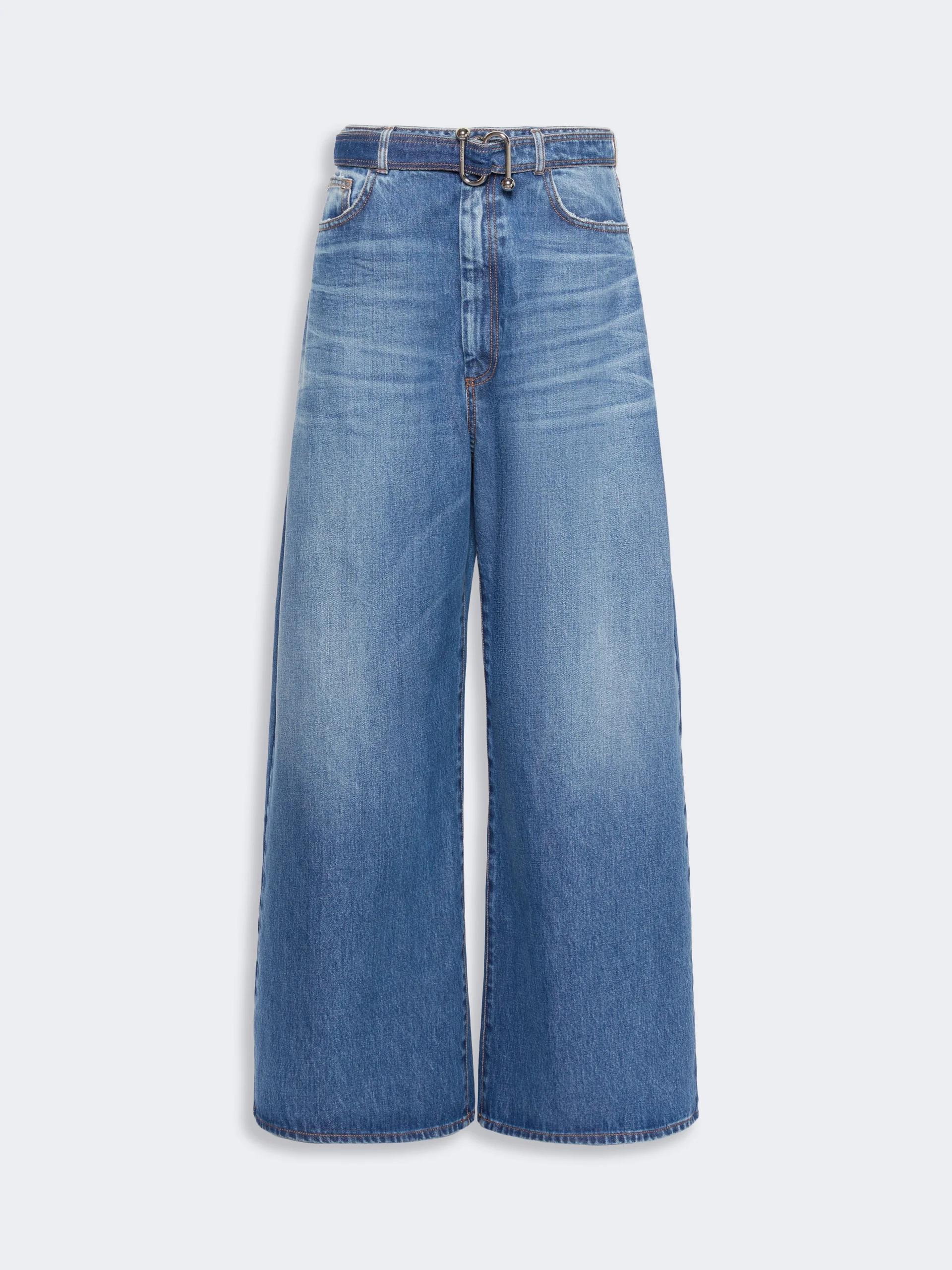 PROCIDA Oversized low-rise jeans - MIDNIGHTBLUE - 1