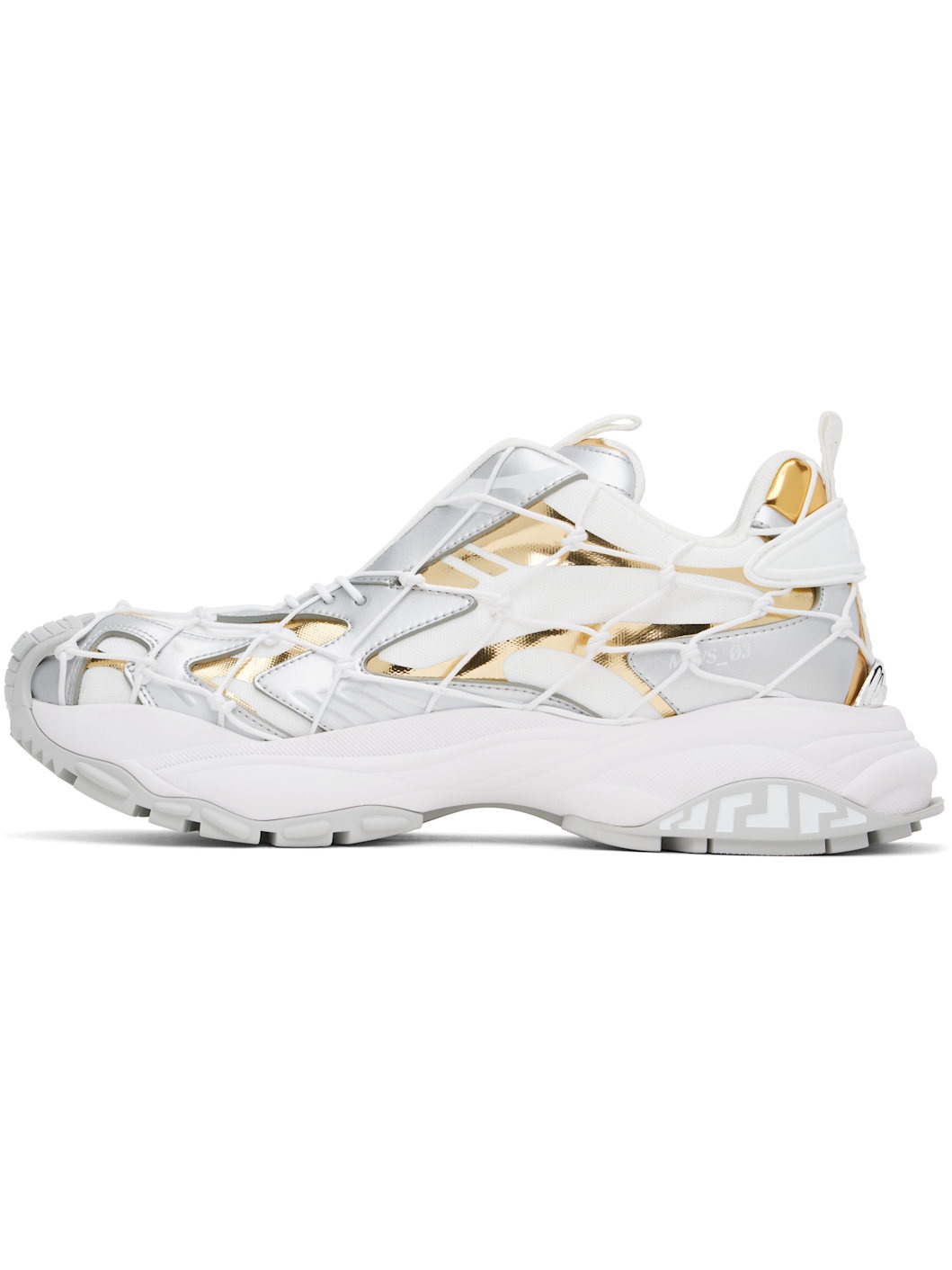 White & Silver '' Mercury M_VS_03 Sneakers - 3