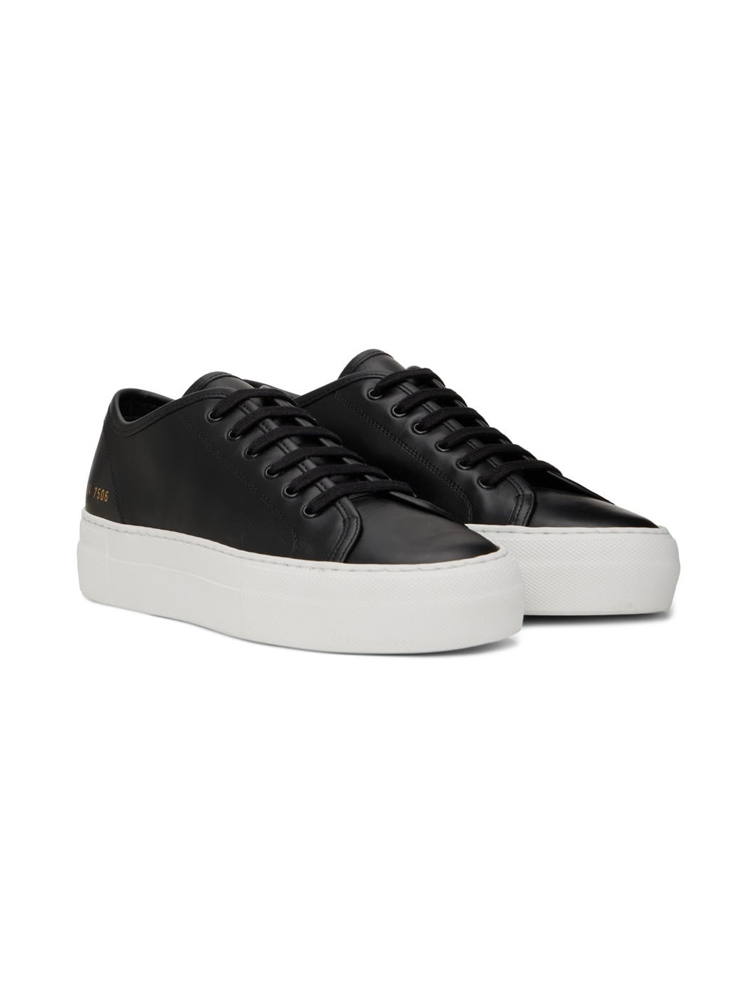 Black Tournament Low Super Sneakers - 4