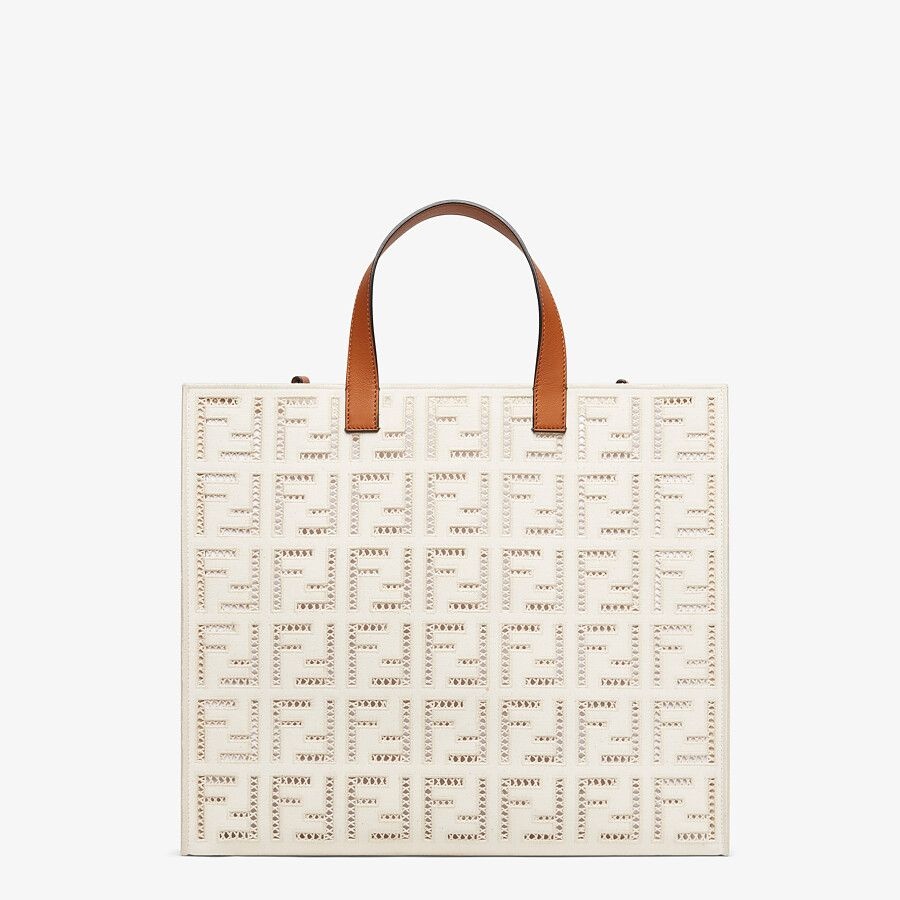 White canvas bag - 1