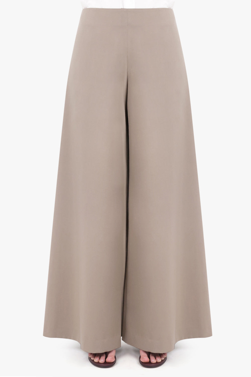 DELA WIDE LEG PANT | GREY TAUPE - 3