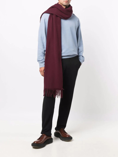 Étude Magnolia virgin wool scarf outlook