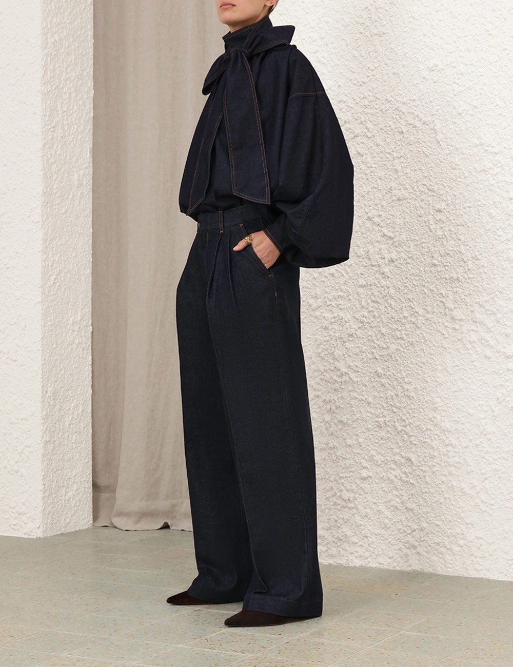 ILLUSTRATION DENIM PANT - 3