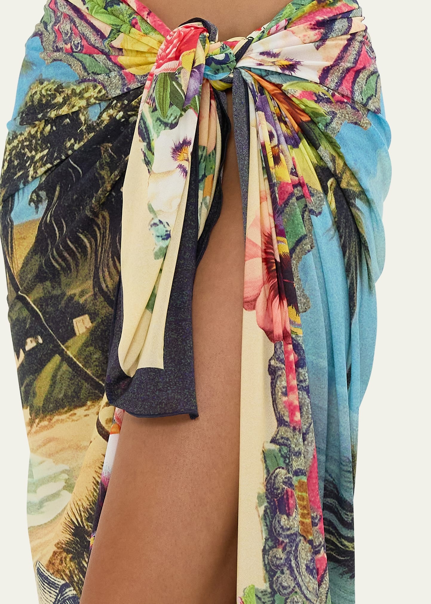 Bathing Bombshell Long Sarong Coverup - 4