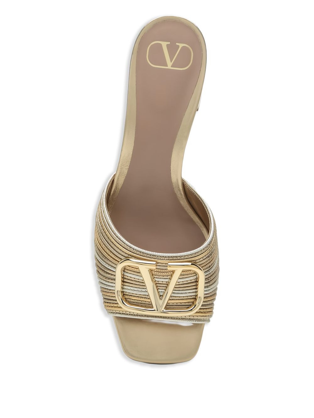 VLogo slide sandals - 3