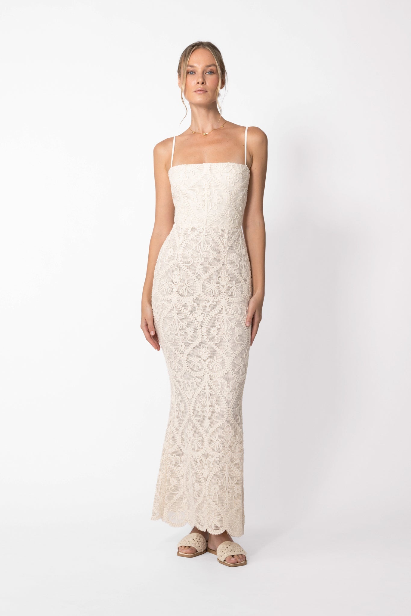 AMARE CROCHET DRESS - 2