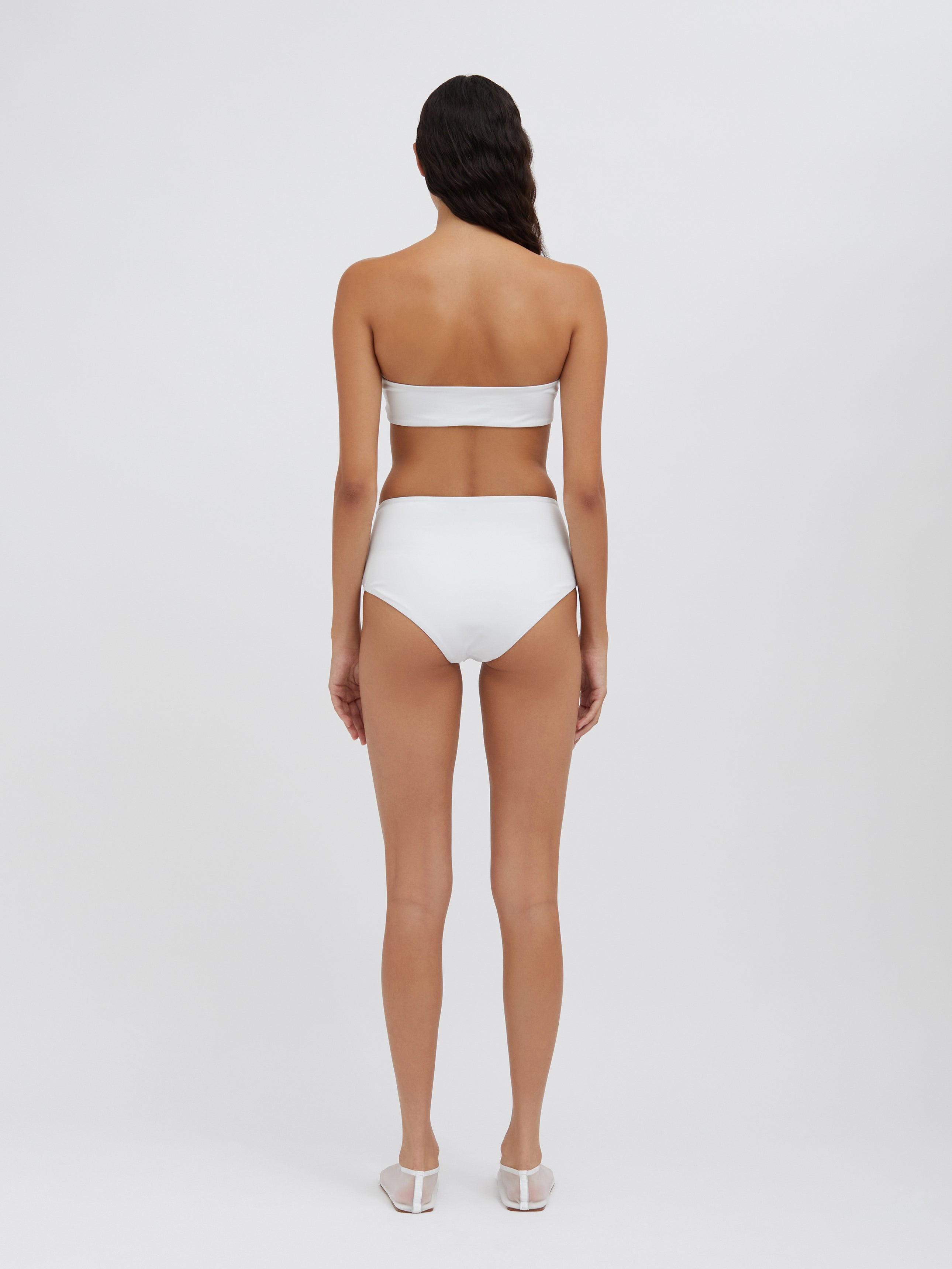 Ruched Prong Bandeau - 4
