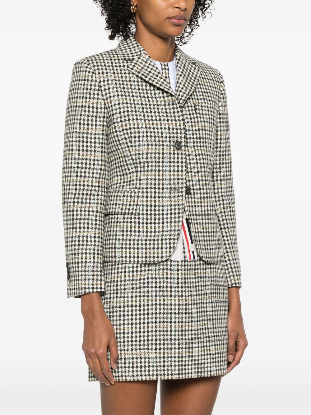 gunclub-check jacket - 3